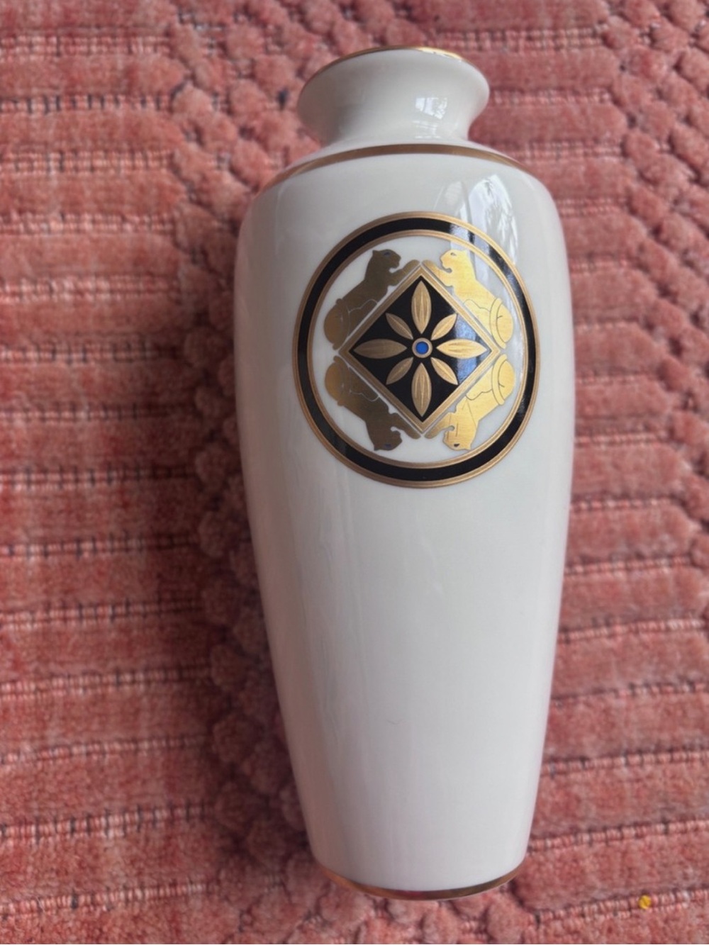 Vintage 1986 Cartier La Maison de L’Art Deco vase